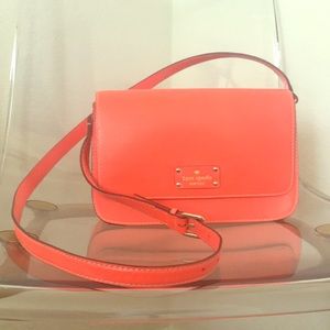 Coral Kate spade cross body bag